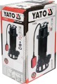YATO POMPA DO ŚCIEKÓW Z ROZDRABNIACZEM (SYSTEM TNĄCY) 750W YT-85350