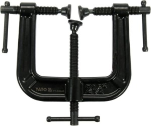 YATO ŚCISK ŚRUBOWY POTRÓJNY 62 X 62 MM/ 2,5"X 2,5" YT-64242