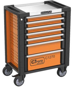 RICHMANN EXCLUSIVE WÓZEK WARSZTATOWY Z WYPOSAŻENIEM 268 ELEMENTÓW C1272 - DARMOWA WYSYŁKA