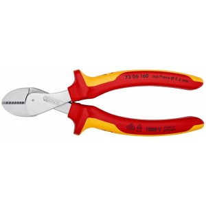 KNIPEX SZCZYPCE BOCZNE VDE 160MM, 7306160
