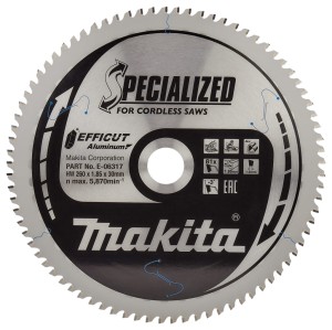 MAKITA PIŁA TARCZOWA DO ALUMINIUM EFFICUT 260X30MM 81Z E06317 – DARMOWA WYSYŁKA
