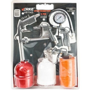 VERKE ZESTAW PNEUMATYCZNY 5 SZT BLISTER V81143