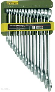 PROXXON KLUCZE PŁASKO-OCZKOWE SLIMLINE 16-21MM ZESTAW 15 SZTUK 23821/F