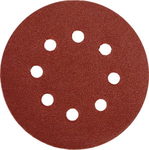 YATO KRĄŻKI ŚCIERNE Z RZEPEM OTWORY 125MM   P80 5SZT./OPAK. YT-83453
