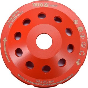 YATO DIAMENTOWA TARCZA SZLIFIERSKA 125MM YT-60322
