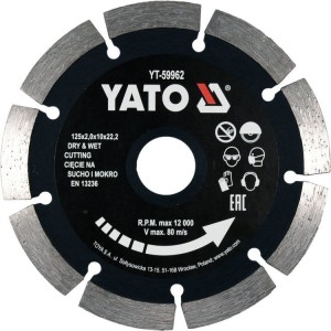 YATO TARCZA DIAMENTOWA SEGMENTOWA 125MM YT-59962