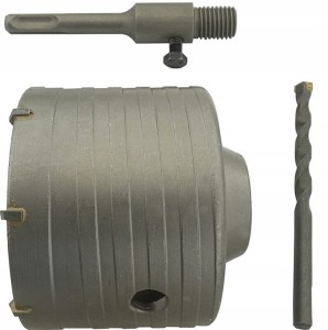 VERKE OTWORNICA WIDIOWA 80 MM SDS+ V05095