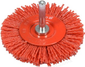 YATO SZCZOTKA TARCZOWA Z TRZPIENIEM 75MM NYLON YT-47791