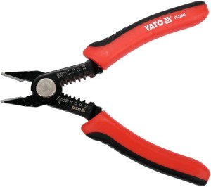 YATO OBCINAK ELEKTRYCZNY 140MM Z FUNKCJĄ ŚCIĄGANIA IZOLACJI 0.8-2.6MM2 YT-22640