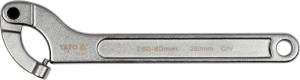 YATO KLUCZ HAKOWY PRZEGUBOWY Z OKRĄGŁYM BOLCEM 50-80MM YT-01677