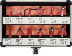 YATO ZESTAW FREZÓW DO DREWNA 12 SZT. YT-68005