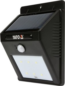 YATO LAMPA ŚCIENNA SOLARNA YT-81856