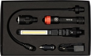 YATO LAMPA WARSZTATOWA 3W1 W WALIZCE 380LM, LI-ION 3,7V, 2200MAH, IP54 YT-08521 – DARMOWA WYSYŁKA