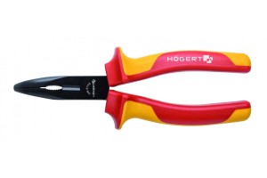 HOGERT SZCZYPCE WYDŁUŻONE WYGIĘTE 200MM, 1000V VDE HG-HT1P923
