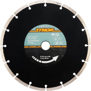 VOREL TARCZA DIAMENTOWA SEGMENT HS 230MM 08783