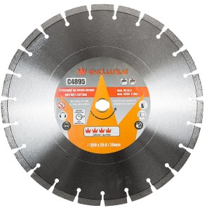 RICHMANN EXCLUSIVE TARCZA DIAMENTOWA DO CIĘCIA BETONU 350X25,4/20MM C4895 - DARMOWA WYSYŁKA
