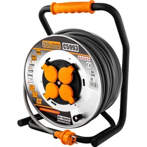 RICHMANN PRZEDŁUŻACZ BUDOWLANY BĘBNOWY 40M 3X2,5 H07RN-F IP44 C5993 - DARMOWA WYSYŁKA