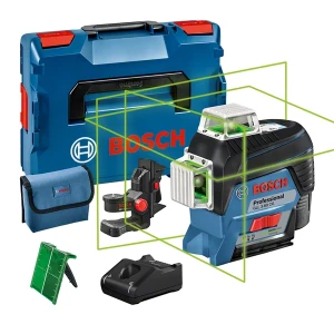 BOSCH LASER PŁASZCZYZNOWY ZIELONY GLL 3-80CG + BM1 (0601063T00) - DARMOWA WYSYŁKA