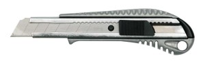 VOREL NOŻYK Z OSTRZEM ŁAMANYM 18MM METALOWA PROWADNICA 76184