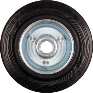VOREL KÓŁKO ŁOŻYSKOWANE CZARNA GUMA 150MM 87454