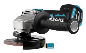 MAKITA SZLIFIERKA AKUMULATOROWA Z REGULACJĄ  AWS 125MM 18V LI-ION 2X5,0AH DGA514RTJU – DARMOWA WYSYŁKA