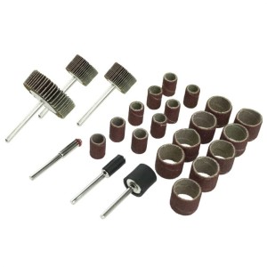 DEDRA ŚCIERNICE LISTKOWE I TAŚMY SZLIFIERSKIE ZESTAW 24SZT 08T609