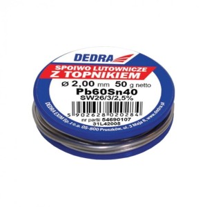 DEDRA CYNA Z TOPNIKIEM 2MM 50G 31L42005