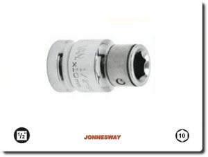 JONNESWAY ADAPTER 1/2" X 6KT 10MM S44H4210