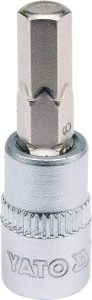 YATO KLUCZ TRZPIENIOWY HEX 1/4" 6MM L37MM YT-04373