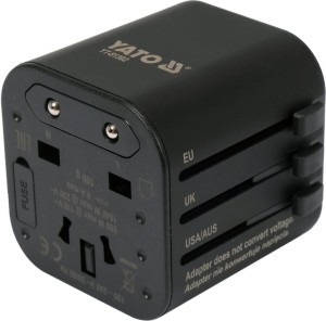 YATO ADAPTER PODRÓŻNY UNIWERSALNY YT-81302