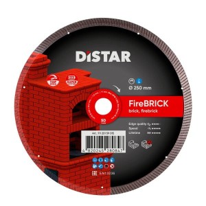 DISTAR TARCZA DIAMENTOWA TNĄCA 1A1R 250MM FIREBRICK (11120159015)