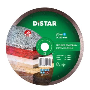 DISTAR TARCZA DIAMENTOWA DO GRANITU I GRESU 250X1.8X10X25.4 GRANITE PREMIUM 1A1R (11320061019)