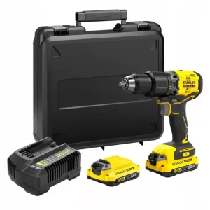 STANLEY WIERTARKO-WKRĘTARKA Z UDAREM FATMAX V20 60NM 13MM BEZSZCZOTKOWA 2x2.0AH WALIZKA SFMCD715D2K-QW - DARMOWA WYSYŁKA