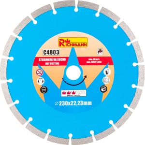 RICHMANN TARCZA DIAMENTOWA SEGMENTOWA 230 MM C4803