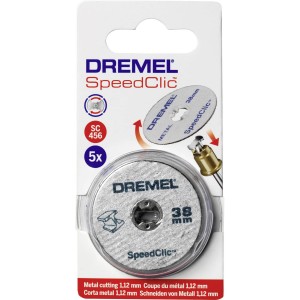 DREMEL TARCZE DO METALU SPEEDCLICK 38MM 5SZT. 2615S456JC