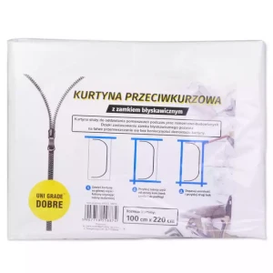 BLUE DOLPHIN KURTYNA PRZECIWKURZOWA 100X220CM KPUG_58874
