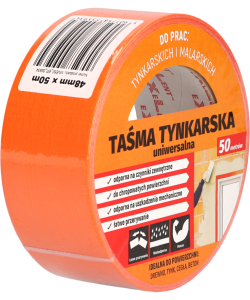 BLUE DOLPHIN TAŚMA POMARAŃCZOWA UNIWERSALNA 48MM/50M MVE50-55934