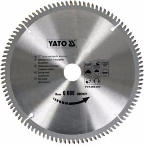 YATO PIŁA TARCZOWA TCT Z WĘGLIKIEM DO ALUMINIUM 350X100TX30MM YT-6099