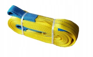 FORANKRA ZAWIESIE PASOWE B2 Z USZAMI 3000KG 2,5M/90MM ŻÓŁTE E-SNV302.5