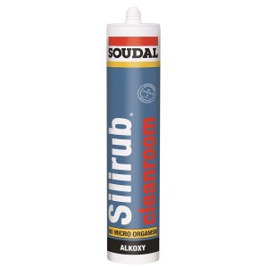 SOUDAL SILIKON NEUTRALNY BIAŁY 280 ML CLEANROOM SIL-028