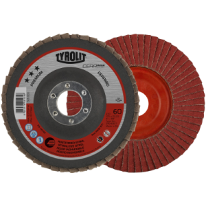 TYROLIT TARCZA ŚCIERNA LAMELKOWA 125x22 CA60 PREMIUM CERABOND 34043517