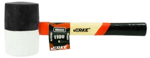 VERKE MŁOTEK GUMOWY TRZONEK DREWNIANY 1100G V86552