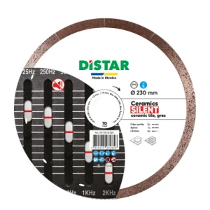 DISTAR TARCZA DIAMENTOWA 230x1,9x10x25,4 CERAMIC SILENT 10170516020 - DARMOWA WYSYŁKA
