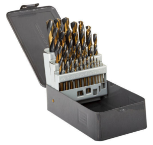 PROLINE WIERTŁA DO METALU HSS DIN338 SZLIFOWANE KRAWĘDZIE 25 SZTUK (1.0-13.0mm) 79225