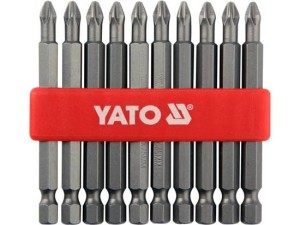YATO GROTY DO WKRĘTARKI PH2X75MM 10 SZTUK YT-0480