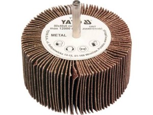YATO ŚCIERNICA LISTKOWA TRZPIENIOWA 80X40X6MM P80 YT-83383