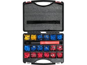 YATO ZESTAW ZŁĄCZY ELEKTRYCZNYCH Z ZACISKARKĄ 551CZ YT-068920