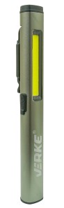 VERKE LAMPKA ROBOCZA 5W COB 3W LED 365 NM LASER 400+120LM Z LASEREM I ŚWIATŁEM UV V87553