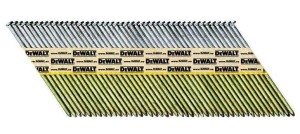 DEWALT GWOŹDZIE NIEGALWANIZOWANE PIERŚCIENIOWE DO GWOŹDZIAREK DO DREWNA P-TAPE 3,1 X 90MM, 34o 2200SZT DNPT31R90Z – DARMOWA WYSYŁKA