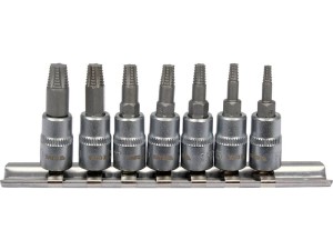 YATO ZESTAW BITÓW DO OBROBIONYCH ŚRUB TORX YT-04581